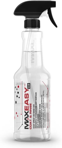 Spray bottle for cleaning solution