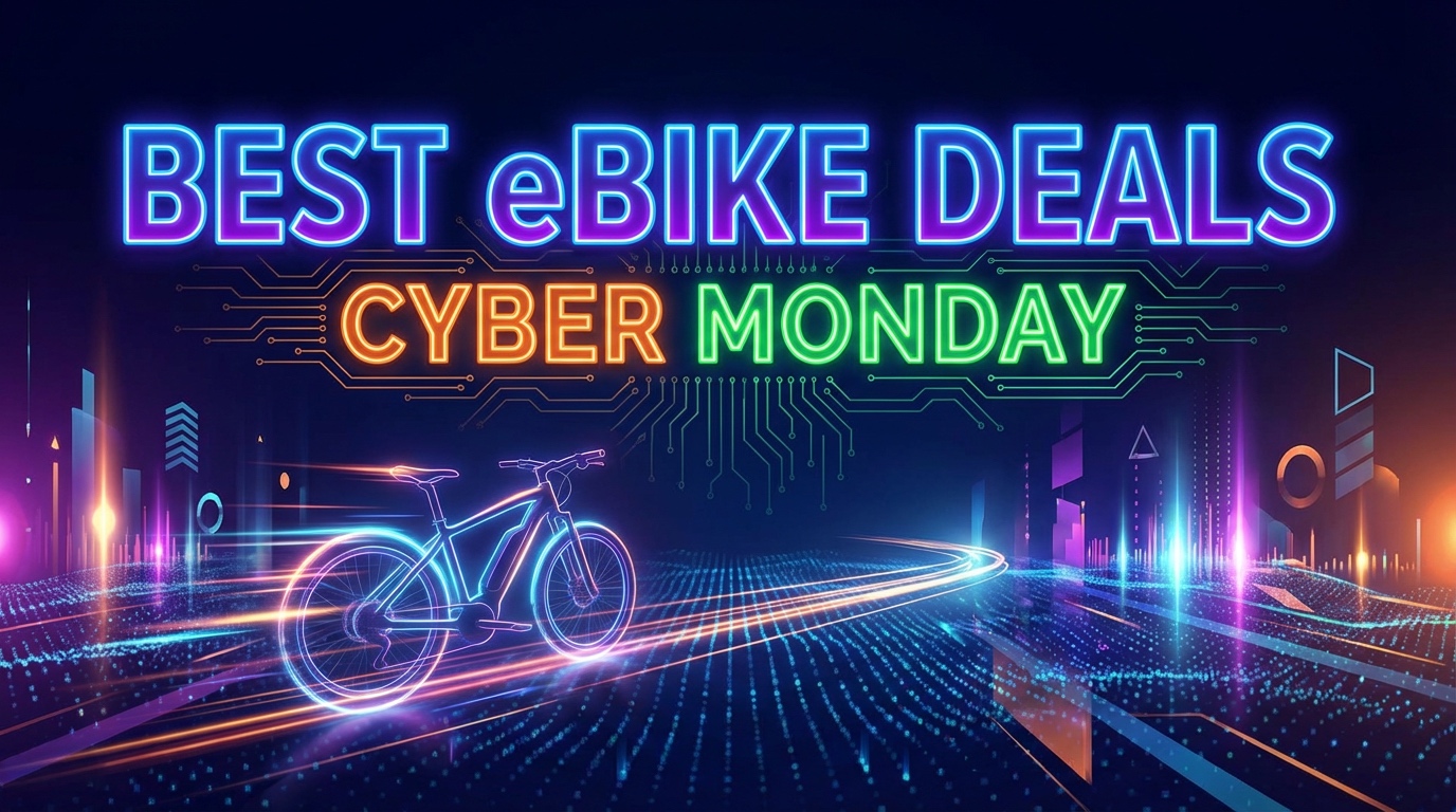 Neon Cyber Monday eBike deals promotion